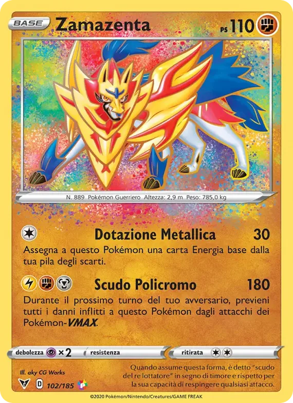 Zamazenta 102 – Voltaggio Sfolgorante