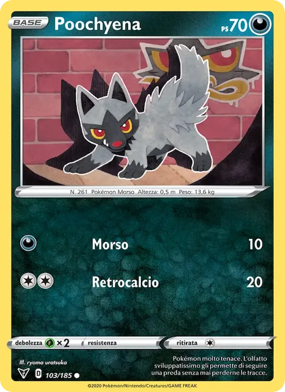 Poochyena 103 – Voltaggio Sfolgorante