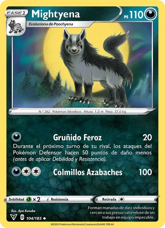 Mightyena 104 – Voltaje Vívido