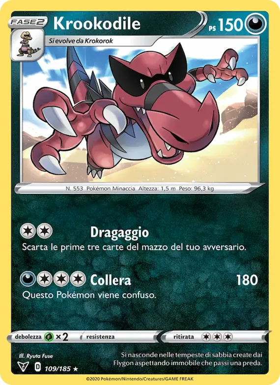 Krookodile 109 – Voltaggio Sfolgorante