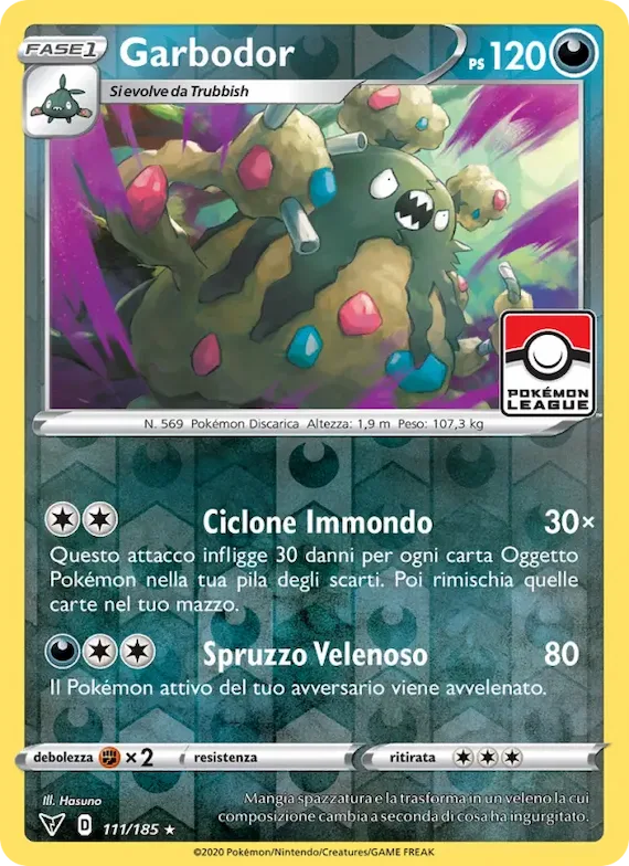 Garbodor 111 – Voltaggio Sfolgorante