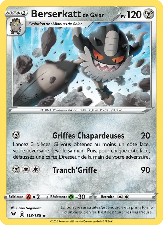 Berserkatt de Galar 113 – Voltage Éclatant