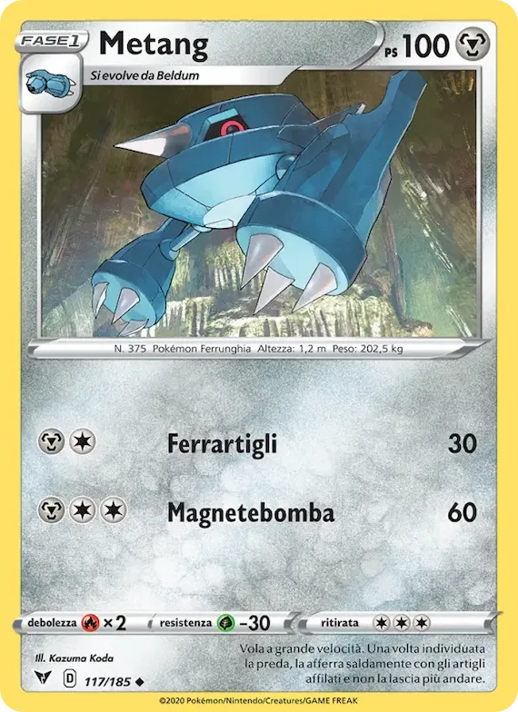 Metang 117 – Voltaggio Sfolgorante