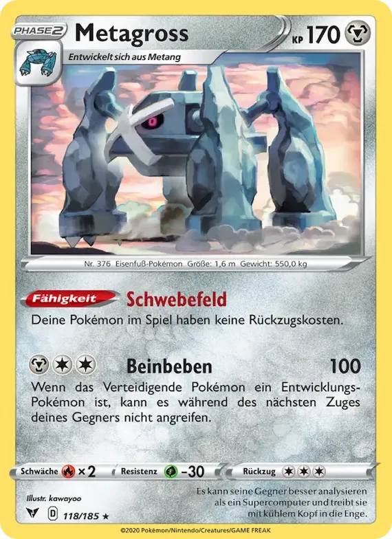 Metagross 118 – Farbenschock