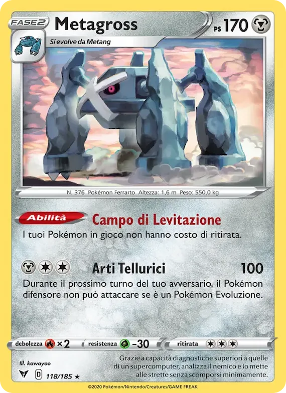 Metagross 118 – Voltaggio Sfolgorante