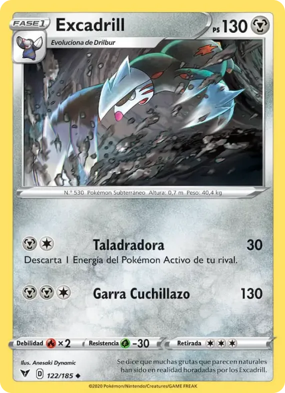 Excadrill 122 – Voltaje Vívido