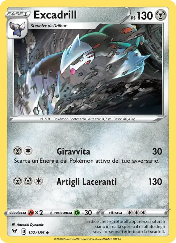 Excadrill 122 – Voltaggio Sfolgorante