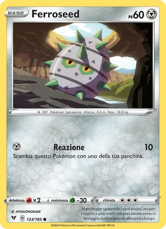 Ferroseed 123 – Voltaggio Sfolgorante