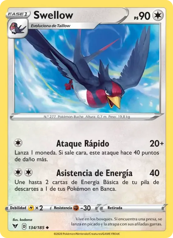 Swellow 134 – Voltaje Vívido