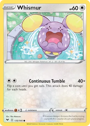 Whismur #135 – Vivid Voltage