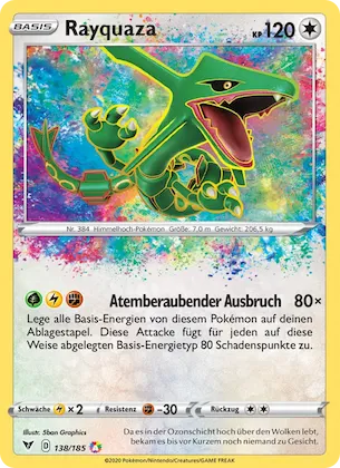 Rayquaza 138 – Farbenschock