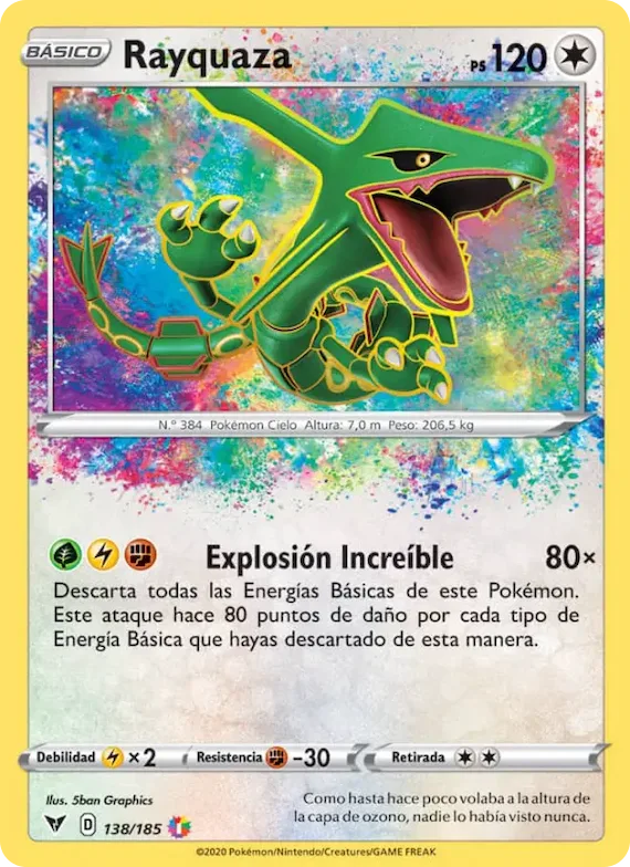 Rayquaza 138 – Voltaje Vívido