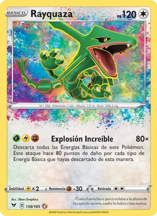 Rayquaza 138 – Voltaje Vívido