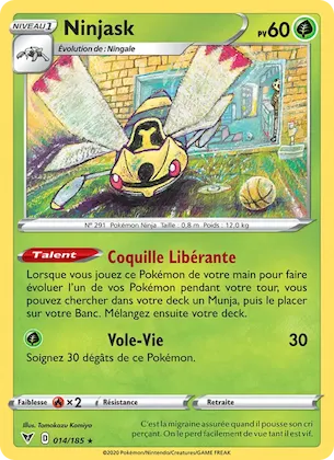 Ninjask n° 14 – Voltage Éclatant