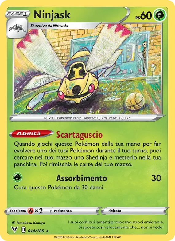 Ninjask 14 – Voltaggio Sfolgorante