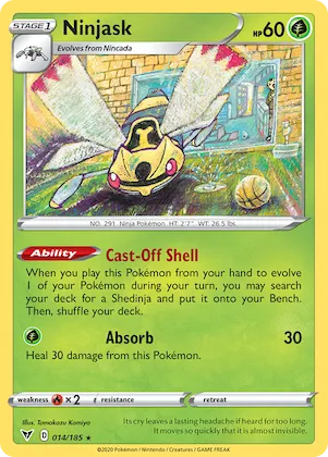 Ninjask #14 – Vivid Voltage