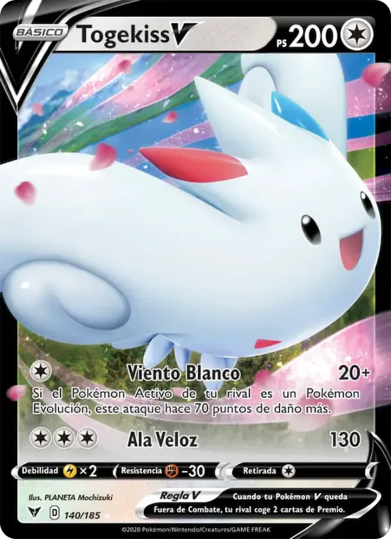 Togekiss V 140 – Voltaje Vívido