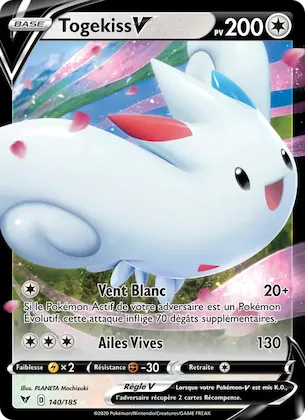 Togekiss V n° 140 – Voltage Éclatant