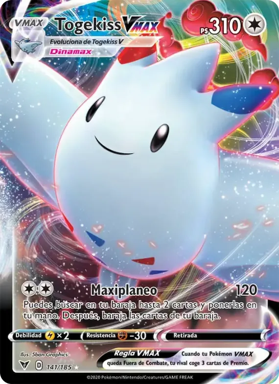 Togekiss VMAX 141 – Voltaje Vívido