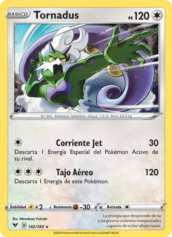 Tornadus 142 – Voltaje Vívido