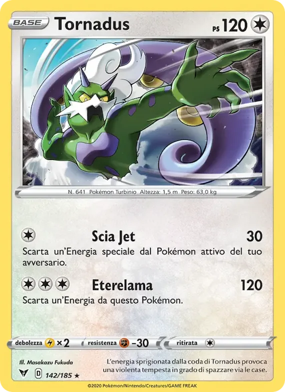 Tornadus 142 – Voltaggio Sfolgorante