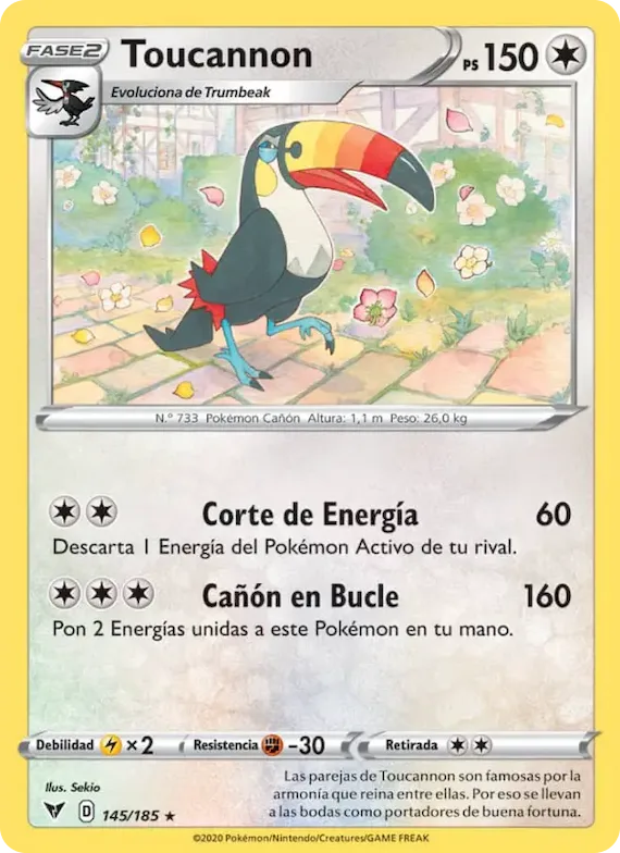 Toucannon 145 – Voltaje Vívido