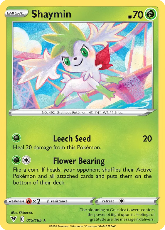 Shaymin 15 – Voltagem Vívida