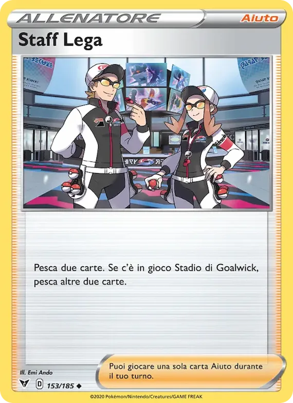 Staff Lega 153 – Voltaggio Sfolgorante
