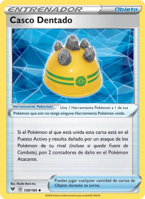 Casco Dentado 159 – Voltaje Vívido