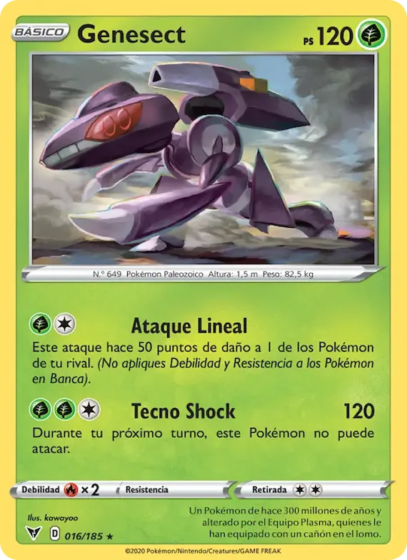 Genesect 16 – Voltaje Vívido