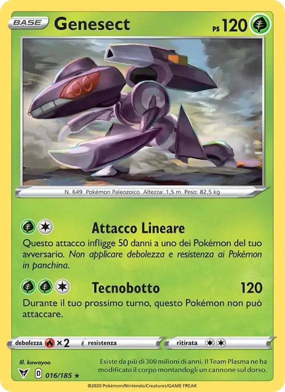 Genesect 16 – Voltaggio Sfolgorante