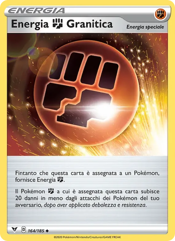 Energia Fighting Granitica 164 – Voltaggio Sfolgorante