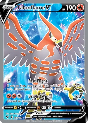 Talonflame V #168 – Vivid Voltage