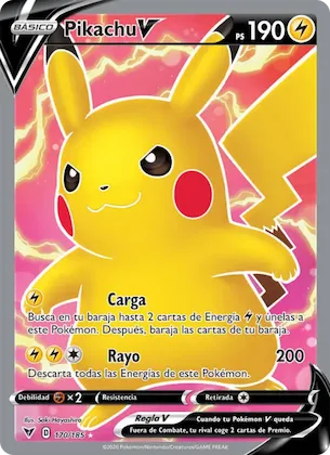 Pikachu V 170 – Voltaje Vívido