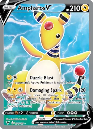 Ampharos V #171 – Vivid Voltage