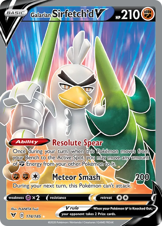 Galarian Sirfetch'd V #174 – Vivid Voltage