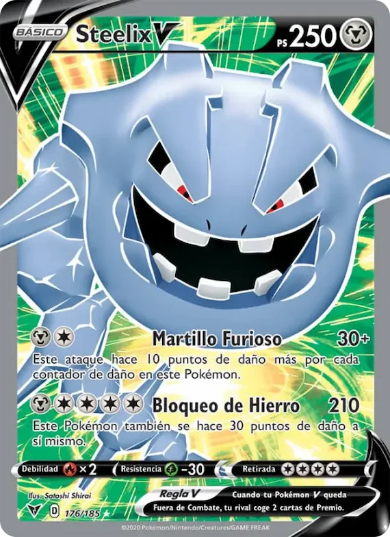 Steelix V 176 – Voltaje Vívido