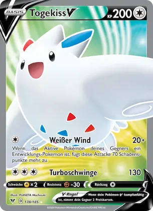 Togekiss V Nr. 178 – Vivid Voltage