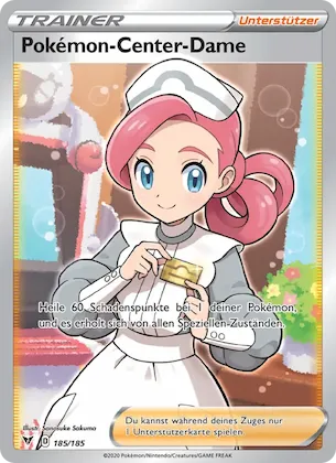 Pokémon-Center-Dame 185 – Farbenschock