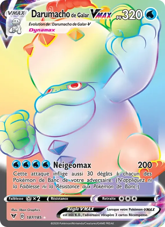 Darumacho de Galar VMAX 187 – Voltage Éclatant
