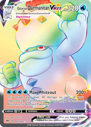 Galarian Darmanitan VMAX #187 – Vivid Voltage