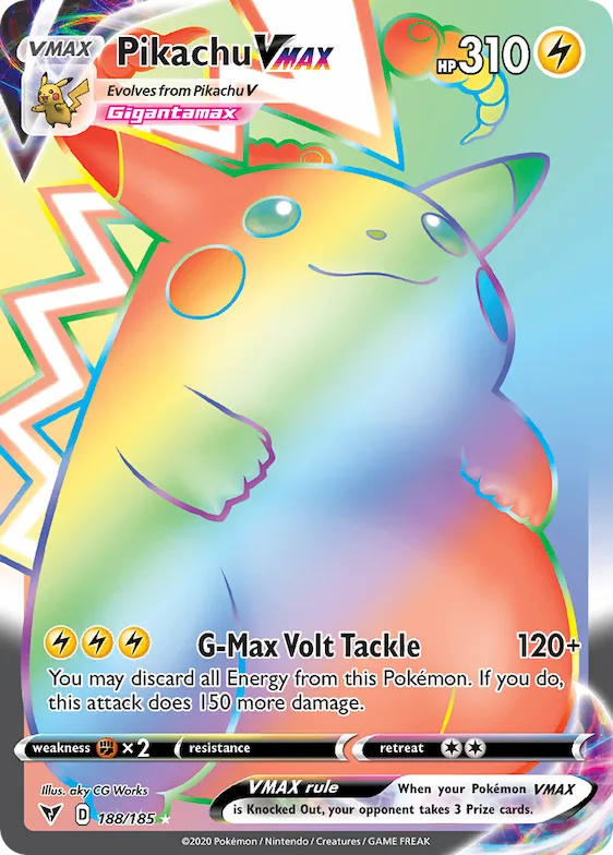Pikachu VMAX #188 – Vivid Voltage