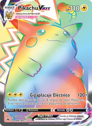 Pikachu VMAX 188 – Voltaje Vívido