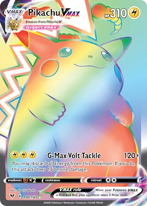 Pikachu VMAX #188 – Vivid Voltage