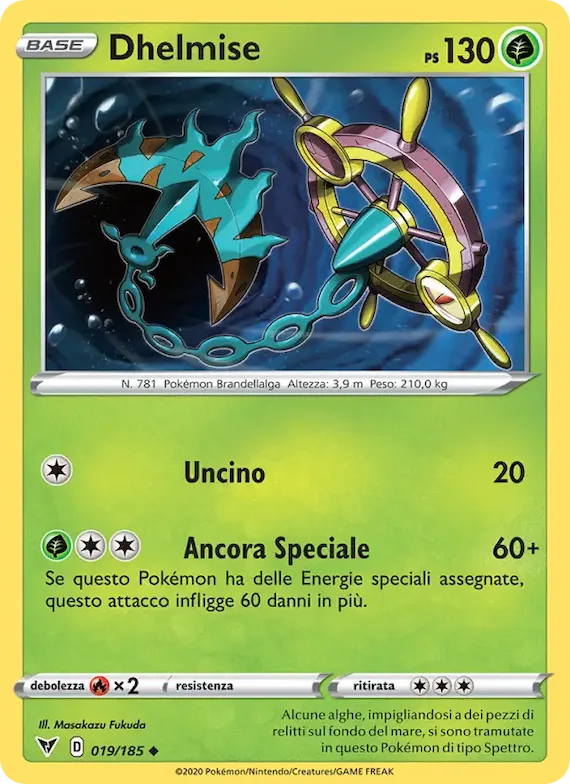 Dhelmise 19 – Voltaggio Sfolgorante