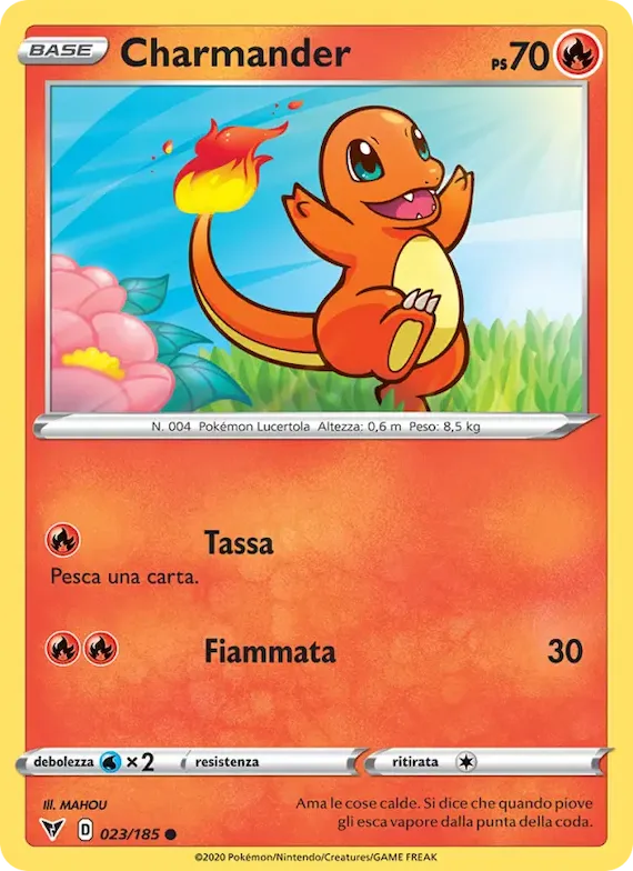 Charmander 23 – Voltaggio Sfolgorante