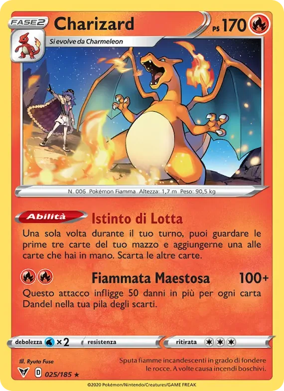 Charizard 25 – Voltaggio Sfolgorante