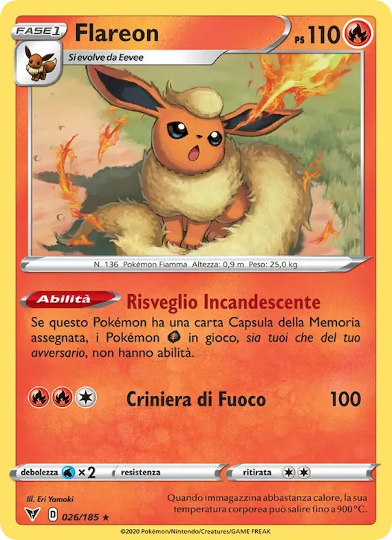 Flareon 26 – Voltaggio Sfolgorante