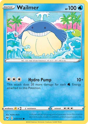 Wailmer #31 – Vivid Voltage