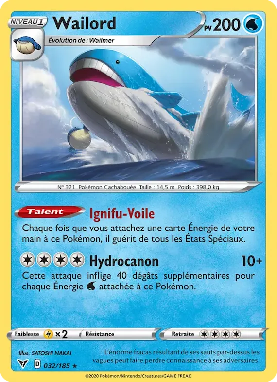 Wailord 32 – Voltage Éclatant